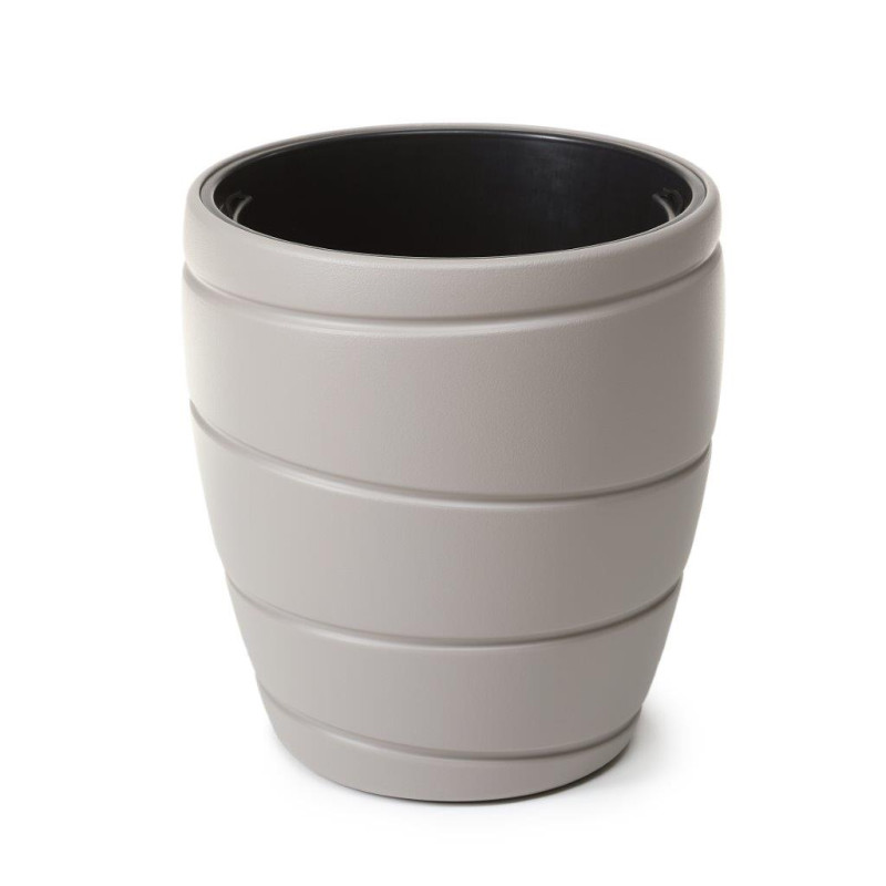 Горщик терасний Ламела Пасса 40*60 см з вкладом середній 851 - Фіолетовий Прозорий