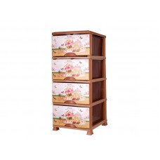 Комод на 4 шухляди Violet House New Rose 38*45*90 см 0352