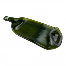 Тарелка для подачи нарезки Mazhura из сплюснутой винной бутылки mz715581