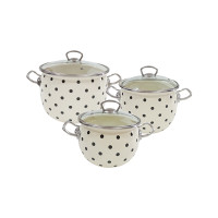 Набір каструль Idilia №1600 Чорна перлина 43655