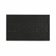 Килимок придверний без кромки Eco Fabric Welkome 45*75 см Чорний 4575-010