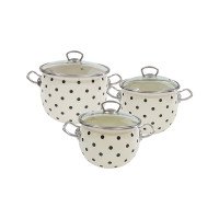 Набір каструль Idilia №1600 Чорна перлина 43655