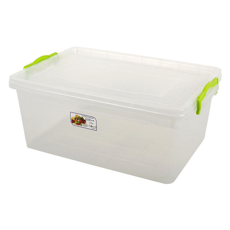 Контейнер Ал-пласт Lux із зажимами 17 л   - Бежевий