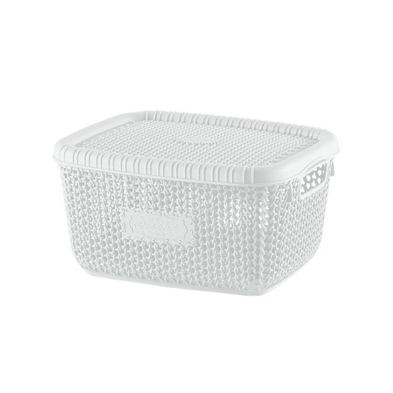 Кошик з кришкою Violet House Віолетта 5 л 1009 - Тапе