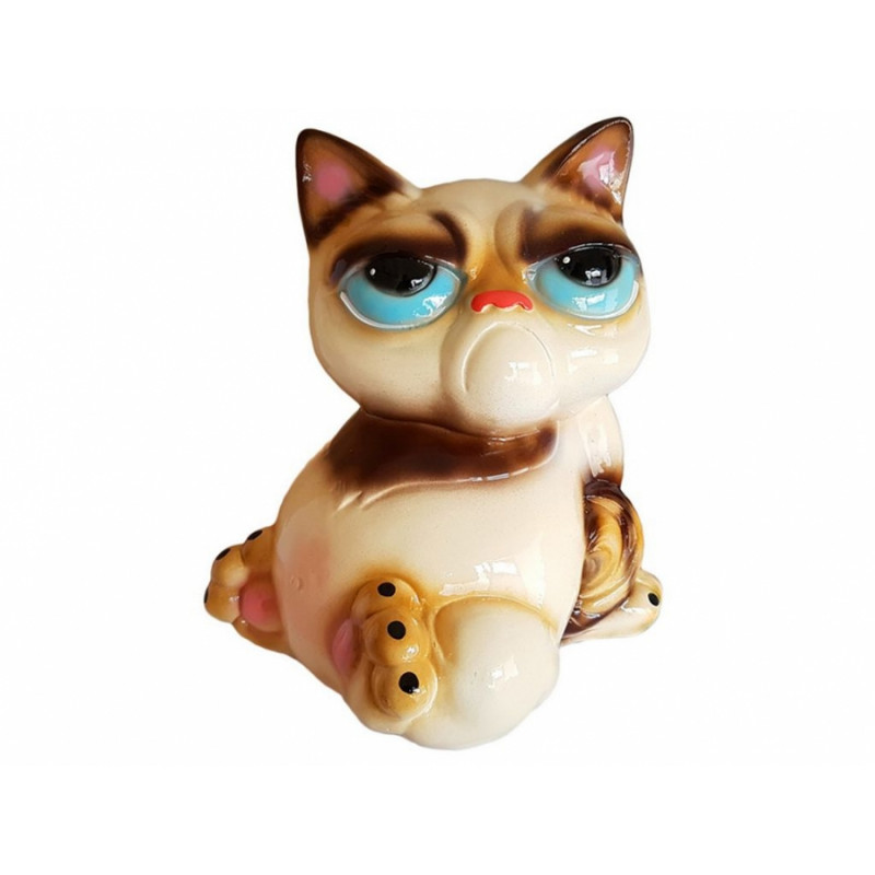 Копілка Кіт Арчі глянець КЛС-15576 - Персиковий