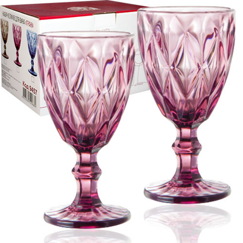 Набор бокалов для вина SNT 6 шт 340 мл Грани 9457