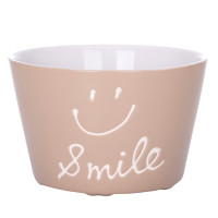 Салатник Limited Edition Пиала Smile 570 мл Коричневый JH6633-2