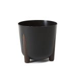 Горщик для квітів Ламела Фріда ЕКО Recycled 34 см 238 - Чорний/Червоний