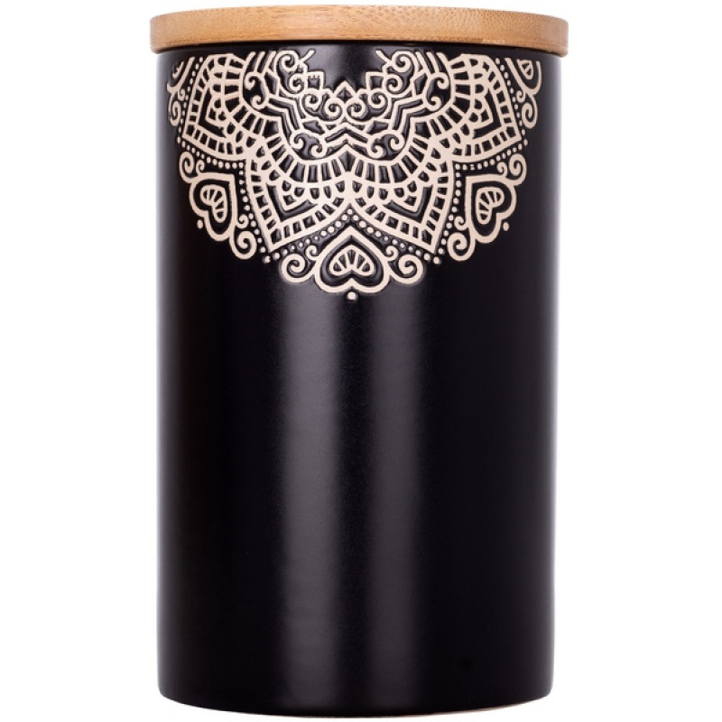 Банка Limited Edition KORA 700 мл Чорна JH6196-5 - Сірий металік