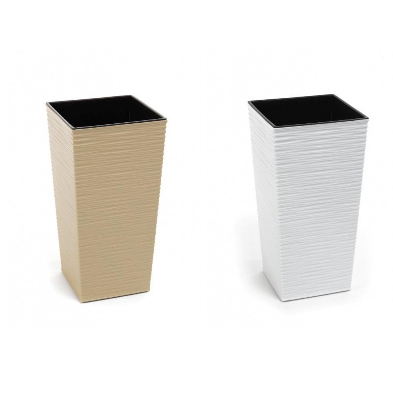 Горщик терасний Ламела Фінезія Долото 19 см з вкладом 588 - Plum