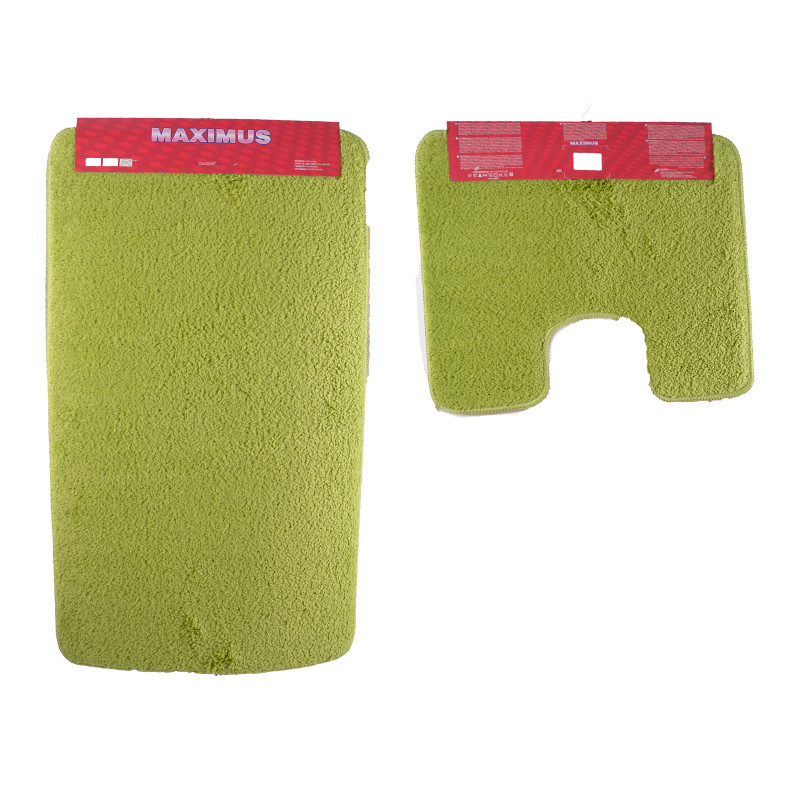 Набір килимків для ванної 60*100 см Maximus Моно 2 пр 2588 - Фраппе