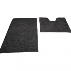 Набор ковриков для ванной Dariana Standard 2 пр 60*50 60*90 см черный 9832