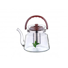 Чайник скляний Interos 1200 мл Tea Leaf F46/F42/116