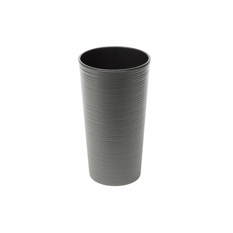 Горщик терасний Ламела Лілія Долото 30 см з вкладом 727 - Фраппе