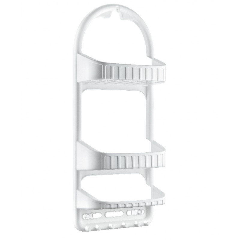 Полиця 3-ярусна пряма Dunya 09165   - Лимонний