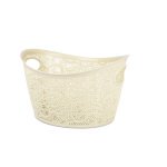 Кошик Tuppex Мереживо 9 л овальний TP-8054 - Прозорий