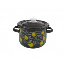 Каструля Idilia 2 л 1610/4 Фреш лимон Чорний 43794