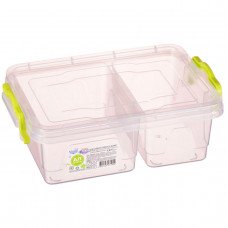 Контейнер подвійний Ал-пласт із зажимами 1,03 л 