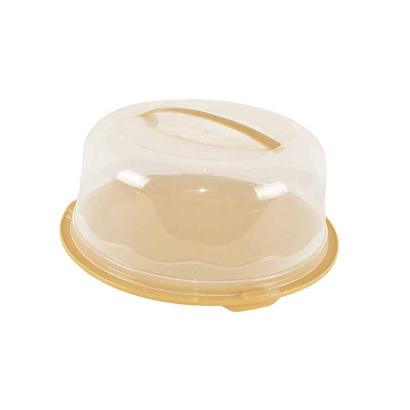 Тортівниця R-plastic 32 см кругла  - Бежевий