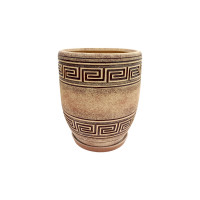 Набір горщиків КООП Турин 5 пр h-31/27/22/18/15 см Лабіринт Коричневий 0015