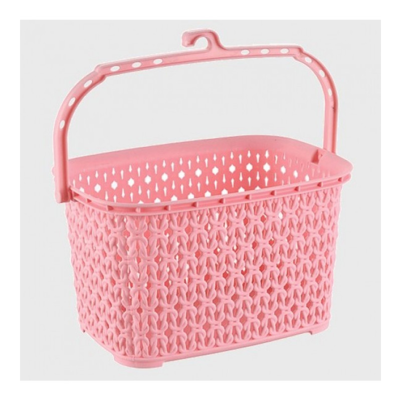 Кошик для прищіпок Tuppex В*язка 2 л TP-4035 - Рожевий