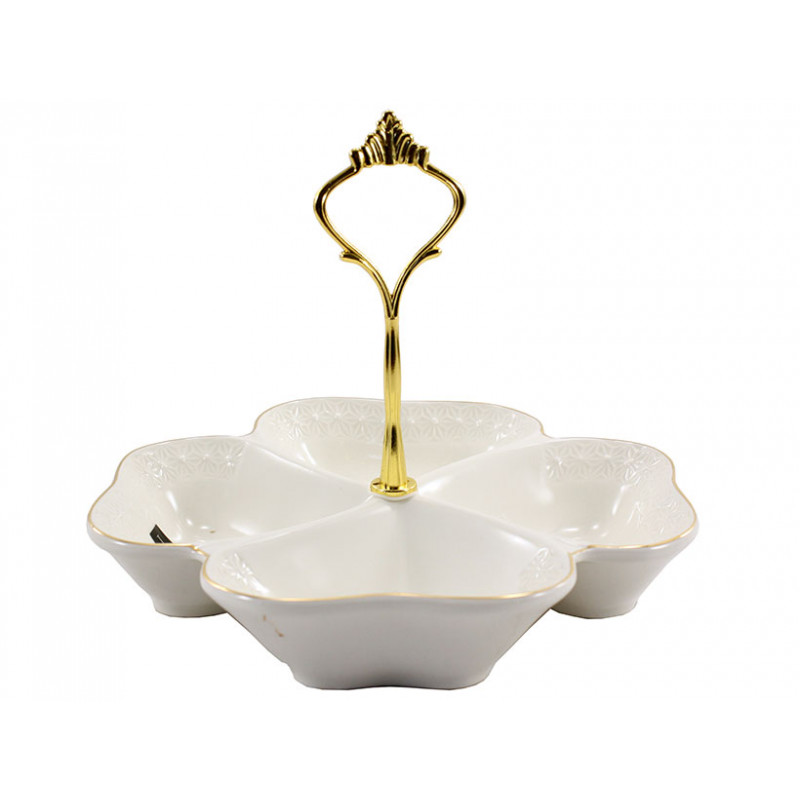 Менажниця фарфор Interos Снігова Королева LTBH-P1619-A - Коричневий