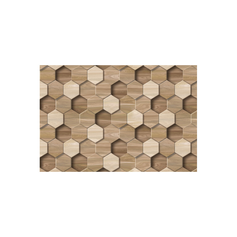 Килимок придверний ДЗ 78*120 см Декор Соти КС-27  - Чорний/Білий