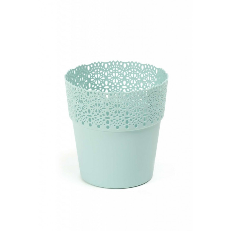 Горщик для квітів Ламела Белла 11,5 см 690 - Бірюзовий