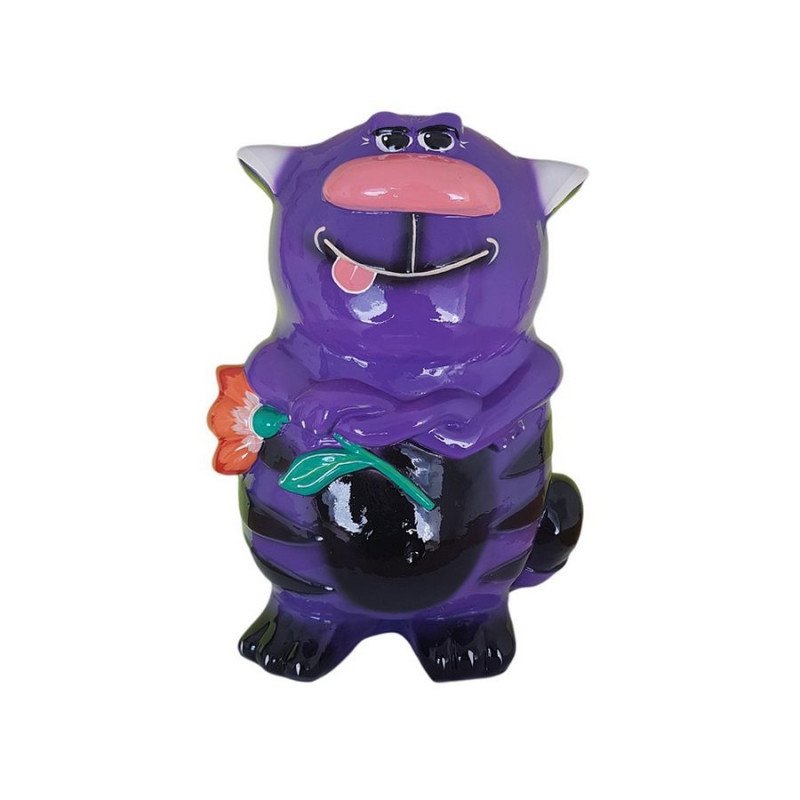 Копілка Кіт Ромео глянець КЛС-10759 - Лаванда