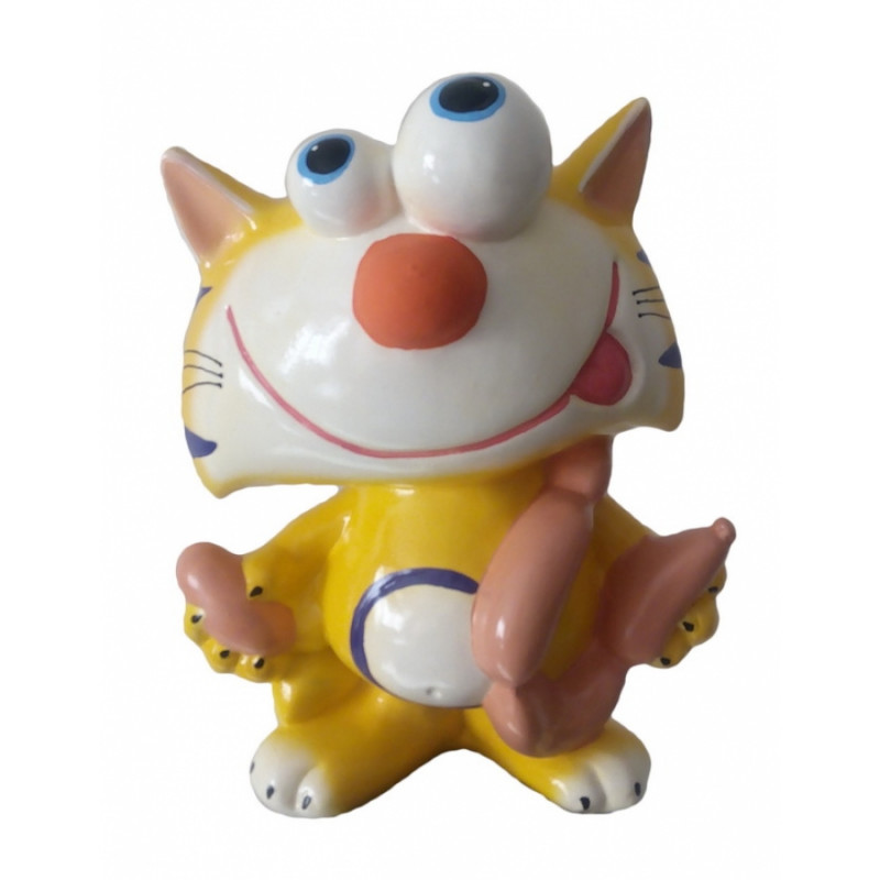 Копілка Кіт з сосисками глянець КЛС-4426