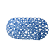 Коврик для душевой Eco Fabric Бублики 68х34см Прозрачно-синий 6834-006