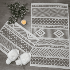 Набір килимків для ванної 60*100 см Boucle Bluenity Mix10