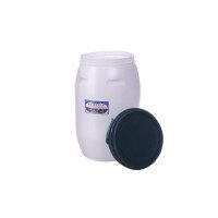 Бочка кругла Консенсус Біла 125 л