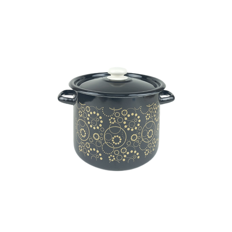 Каструля Idilia 5,5 л 1617/4 Міріада чорний 35606 - Лаванда