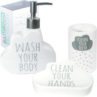 Набір аксесуарів для ванної 3 пр SNT 889-07-007