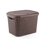 Кошик з кришкою Hobby life Ротанг 20 л 08 1108