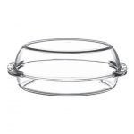 Каструля з кришкою овальна 2 л+1,7 л Pasabahce Borcam 59062