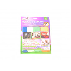 Салфетки из микрофибры Chomik 30*30 см 4 шт МИС1729 61172