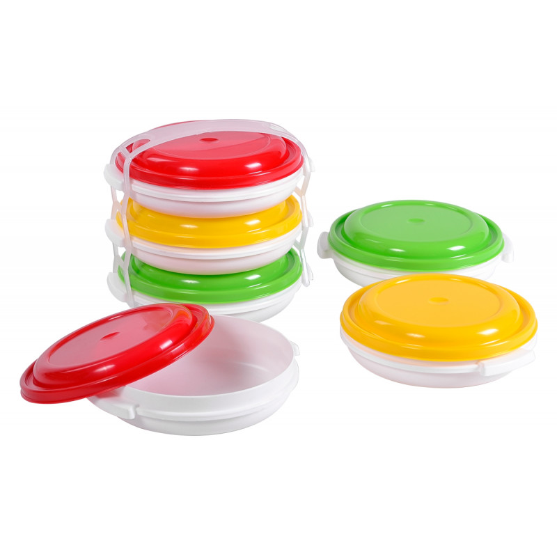 Контейнер Мед 3 шт 0,5 л P074 - Бірюзовий