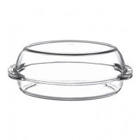 Каструля з кришкою овальна 2 л+1,7 л Pasabahce Borcam 59062