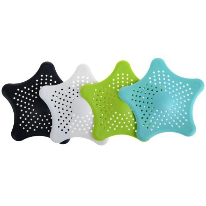 Килимок для мийки на присосці Зірка GP-114 Rose - Білий мармур