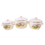 Набір каструль Idilia №926 Вулиці Парижа 40639 - Metalic