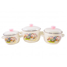 Набір каструль Idilia №926 Вулиці Парижа 40639