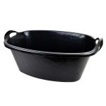 Таз овальний з ручками МП-пласт 44 л  - Синій