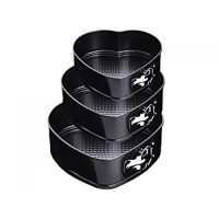 Набір форм для випічки Empire 3 шт розбірні Серце ЕМ-9863 