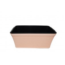 Ящик балконний Holiday В*язка 28,5 см з вкладом GS-200