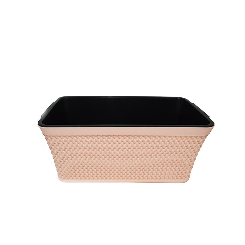 Ящик балконний Holiday В*язка 28,5 см з вкладом GS-200 - Мятний