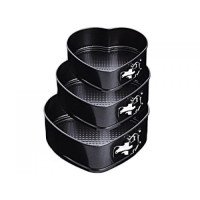 Набір форм для випічки Empire 3 шт розбірні Серце ЕМ-9863 