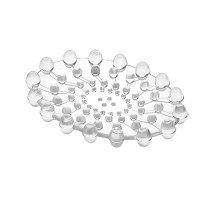 Мыльница силиконовая Dolly прозрачная Y-064