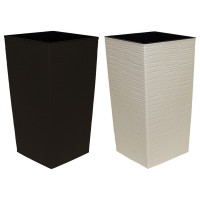 Горщик терасний Ламела Фінезія Долото 25 см з вкладом 589 